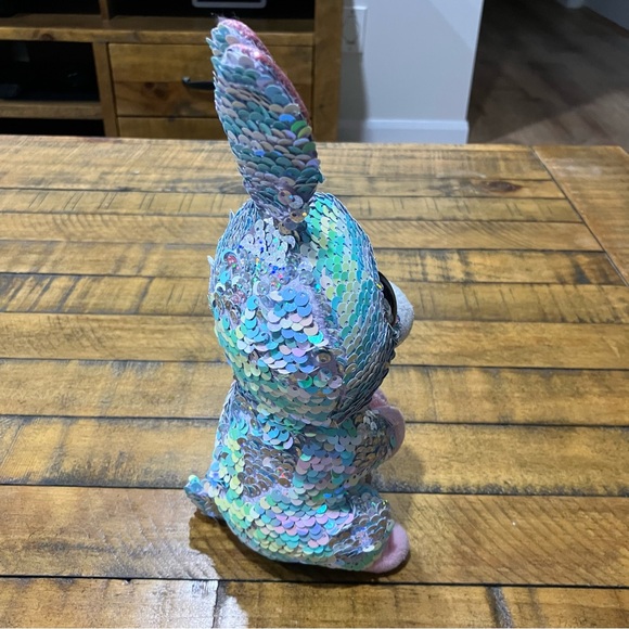 3/$18 | TY Beanie Boos | Raindrop easter sequin style bunny - Picture 5 of 8